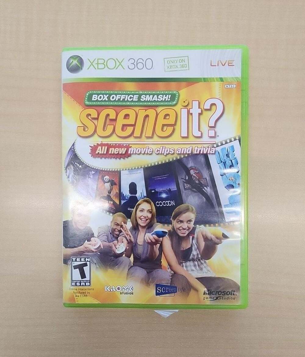 Scene It? Box Office Smash! Xbox 360 Video Game